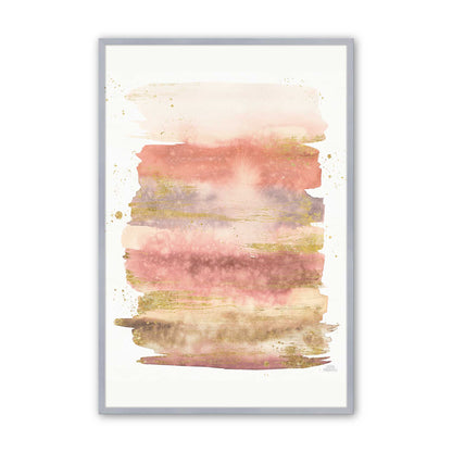 Dusty Pink Skies Art Print, Set of 3