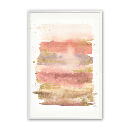 Dusty Pink Skies Art Print, Set of 3
