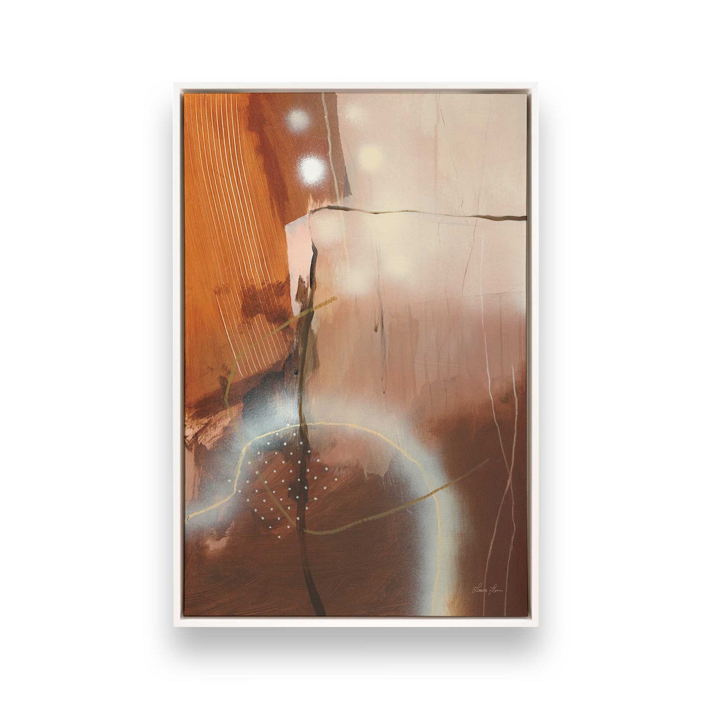 Earthbound Echo Canvas Print, Set of 2