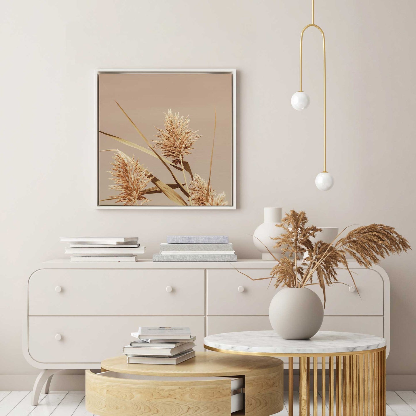 Breezy Prairie Light Art Print