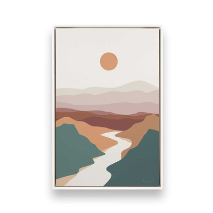 Desert River Dreams Trio Canvas Print, Set of 3