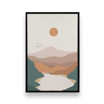Desert River Dreams Trio Canvas Print, Set of 3