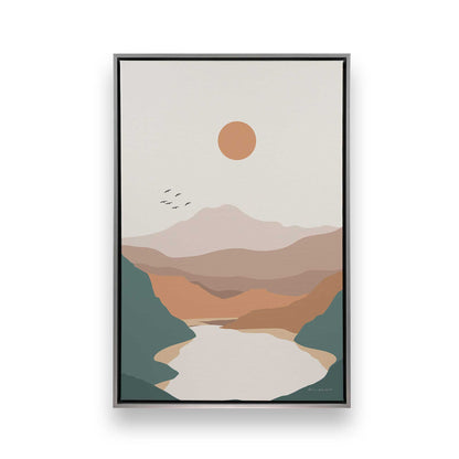 Desert River Dreams Trio Canvas Print, Set of 3