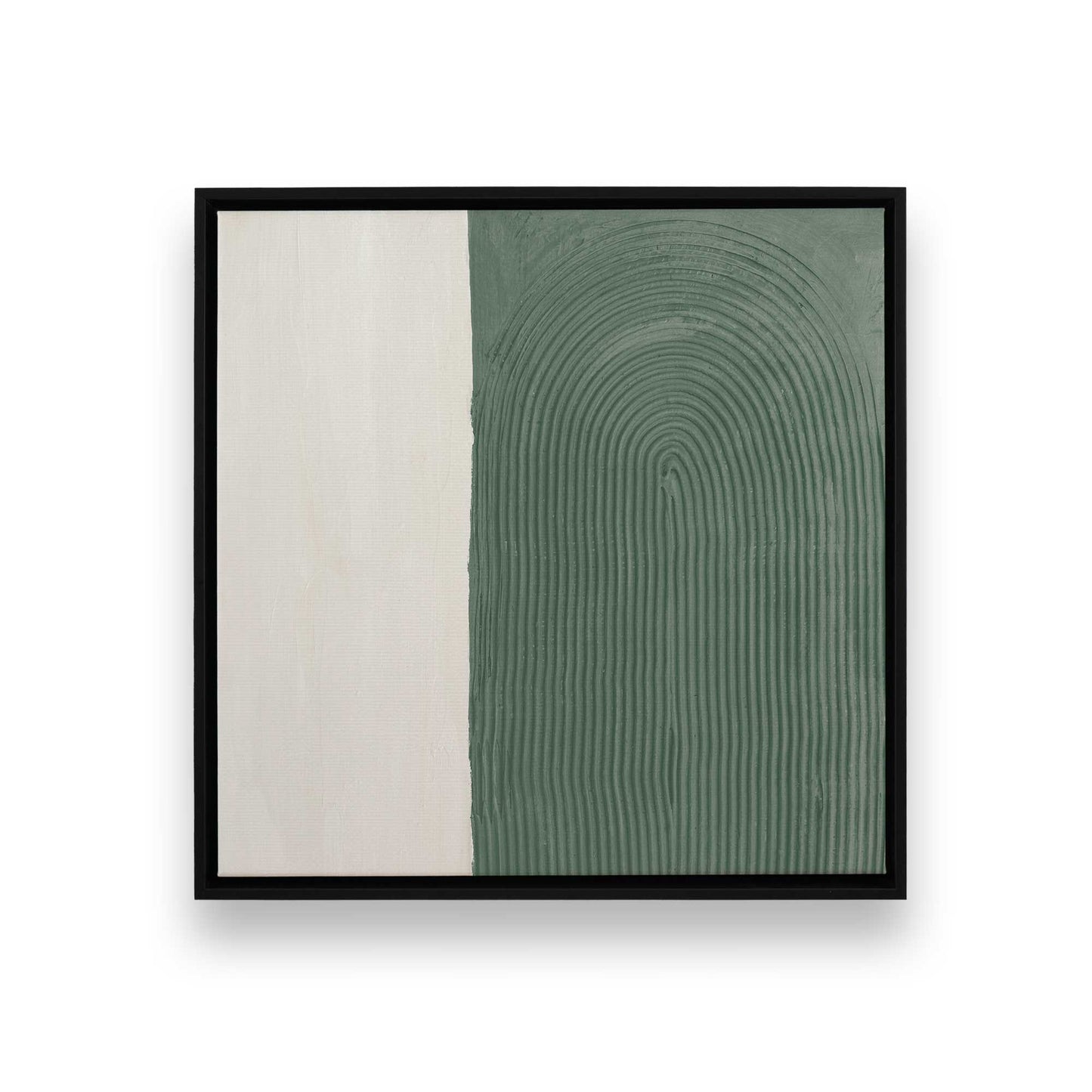 [Color:Satin Black], Picture of art in a Satin Black frame