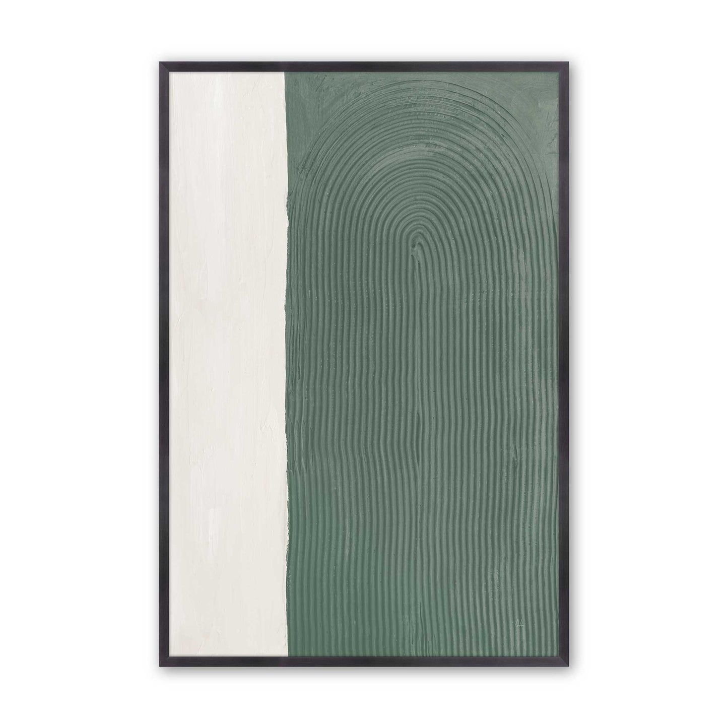 [Color:Weathered Zinc], Picture of art in a Weathered Zinc frame