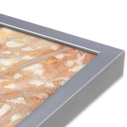 [Color:Polished Chrome], Picture of art in a Polished Chrome frame at an angle