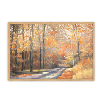 [Color:American Maple], Picture of art in a American Maple frame