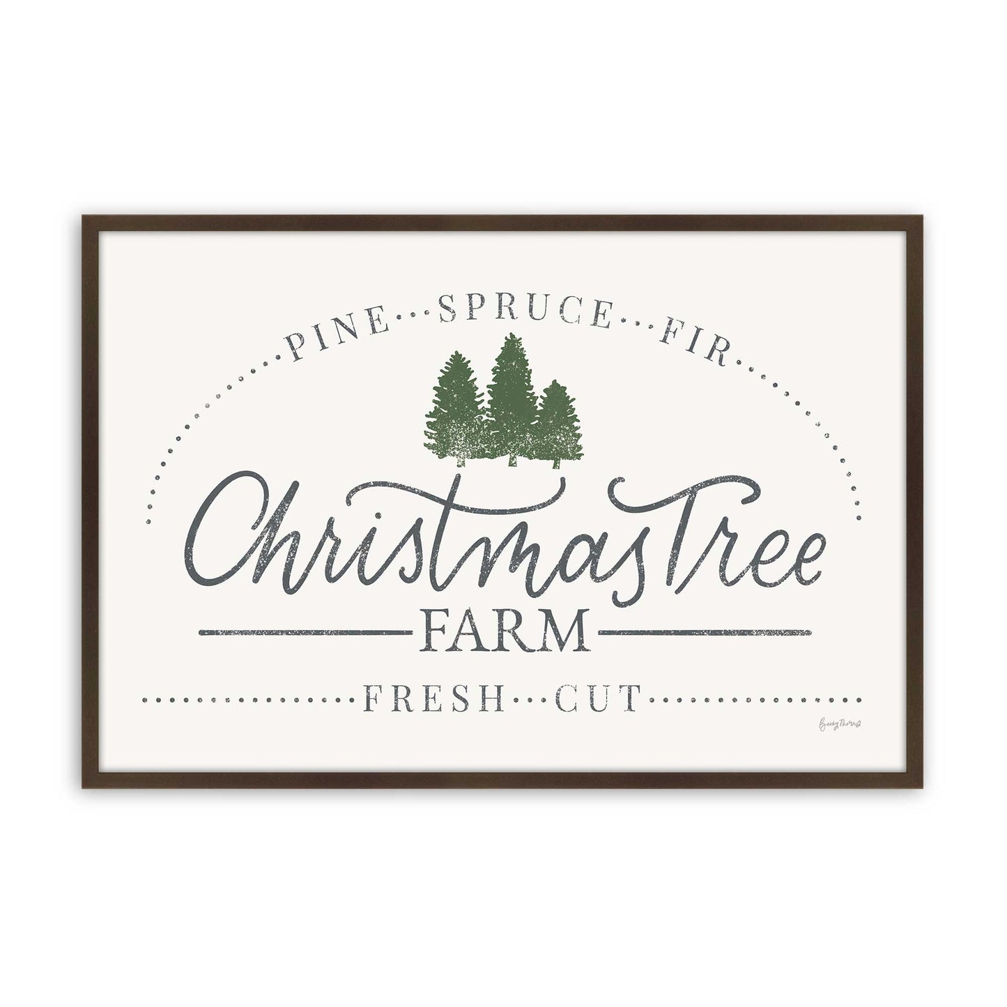 [Color:Brown], Picture of art in a Brown frame