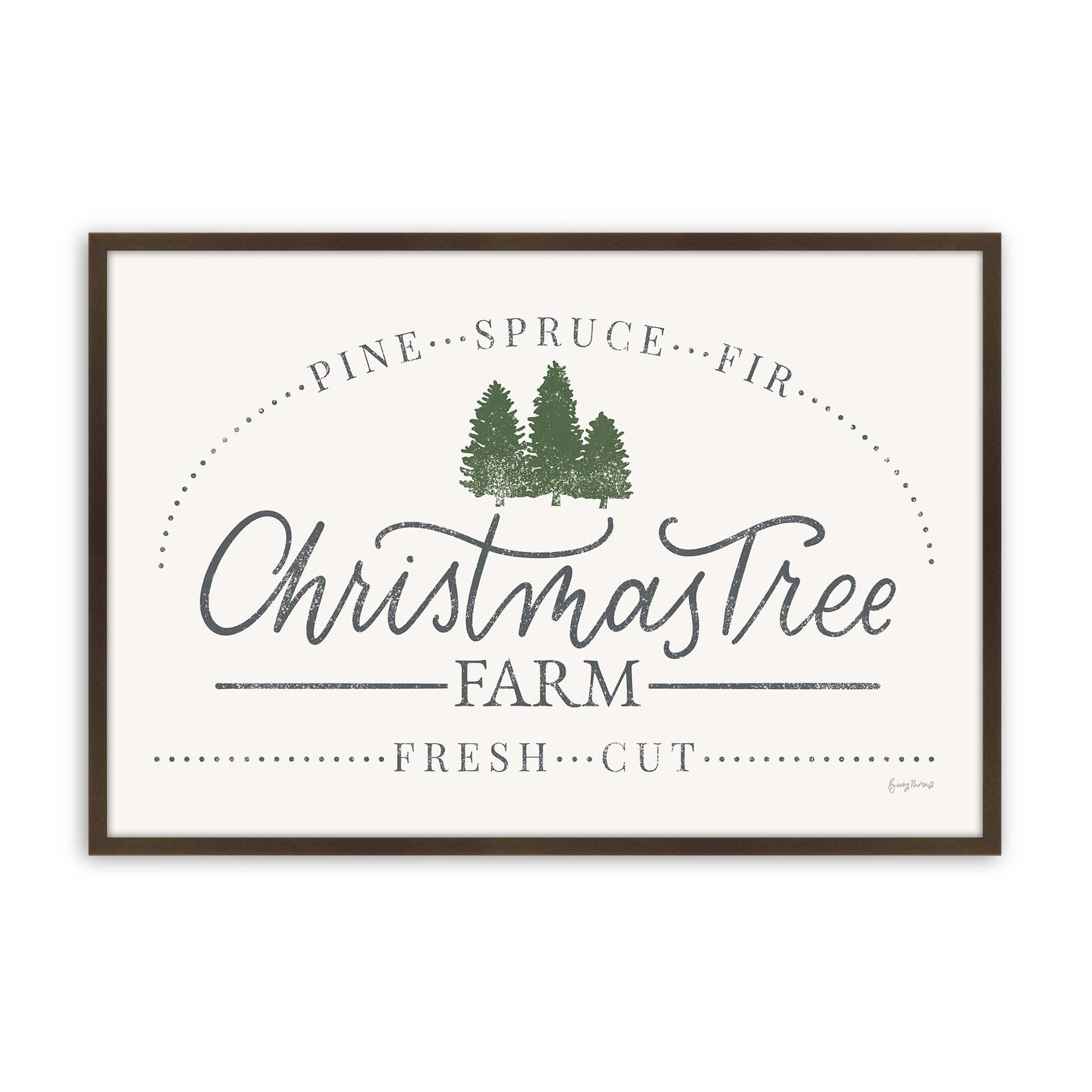 [Color:Belvinder Brown], Picture of art in a Belvinder Brown frame