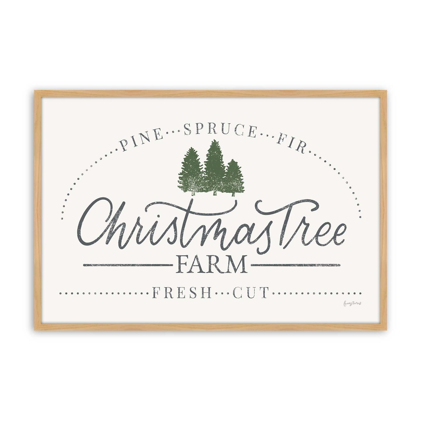 [Color:American Maple], Picture of art in a American Maple frame