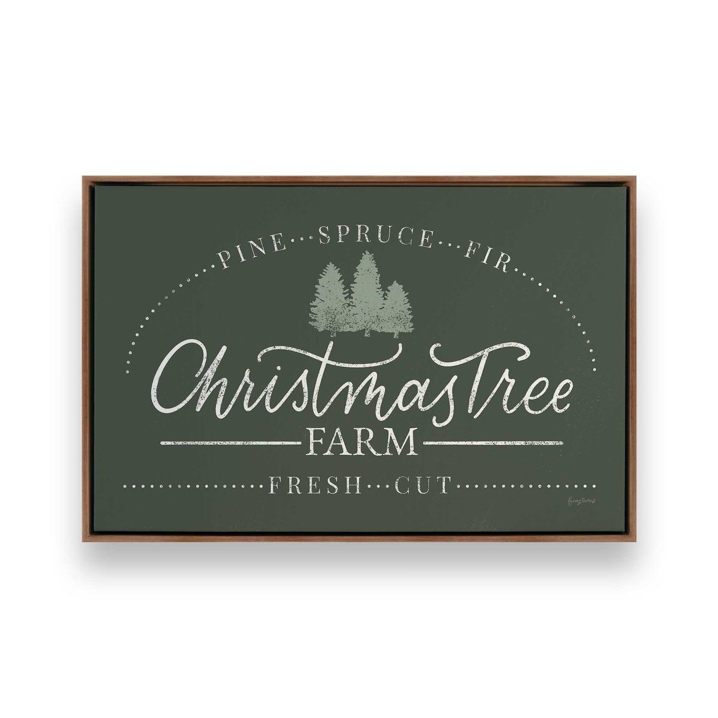 [Color:Walnut], Picture of art in a Walnut frame