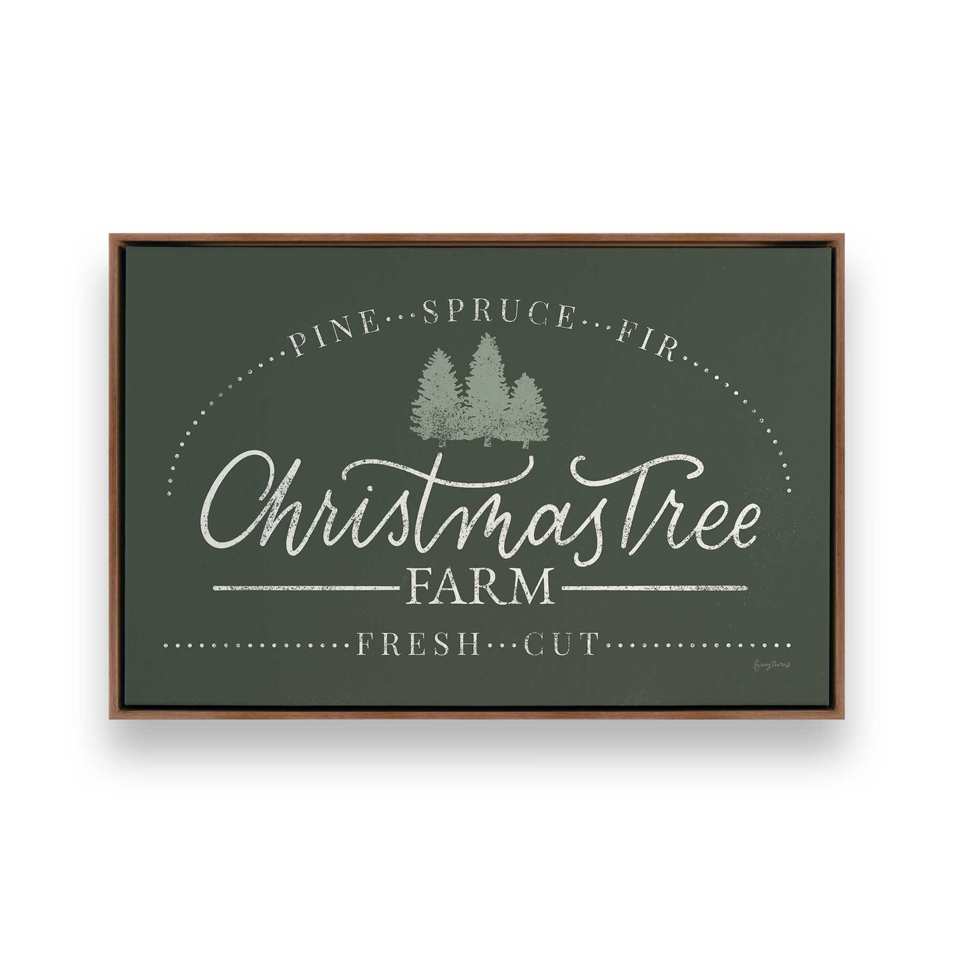 [Color:Walnut], Picture of art in a Walnut frame