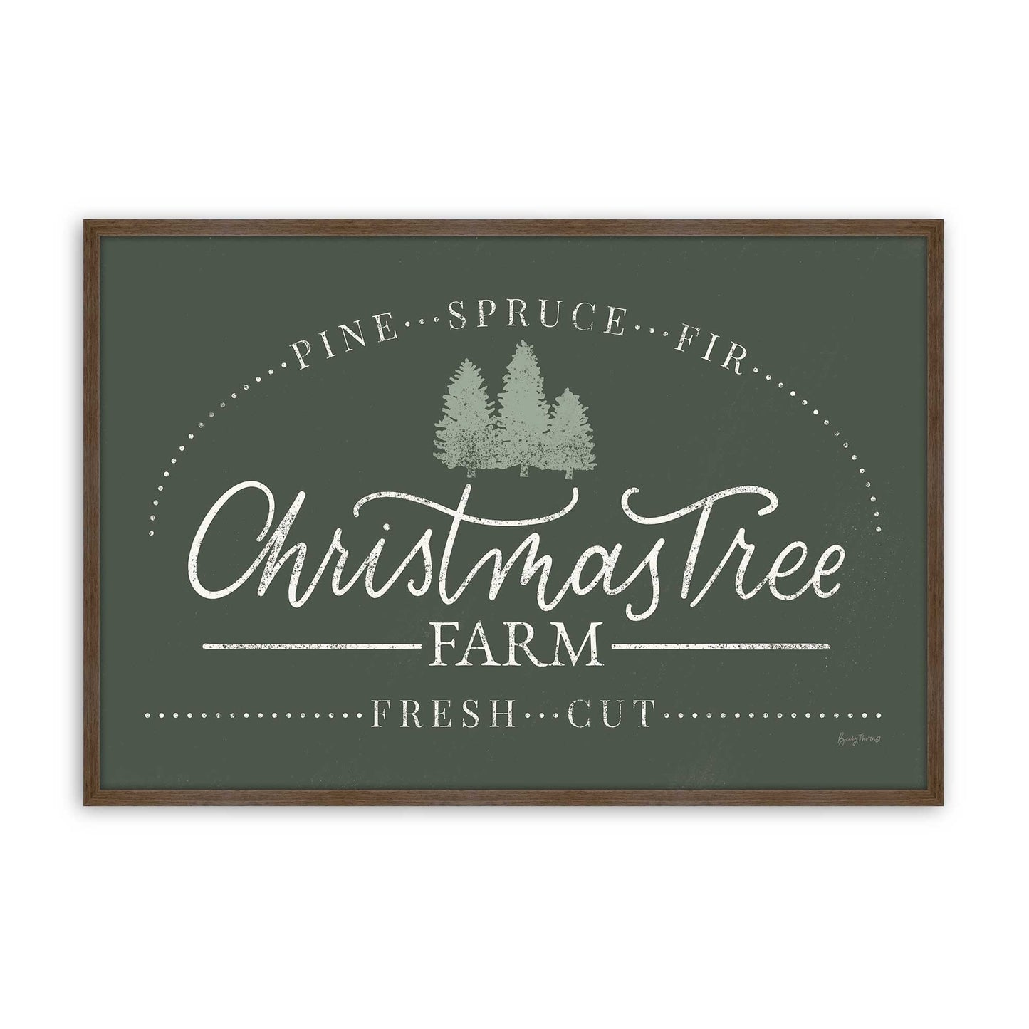 [Color:Walnut], Picture of art in a Walnut frame