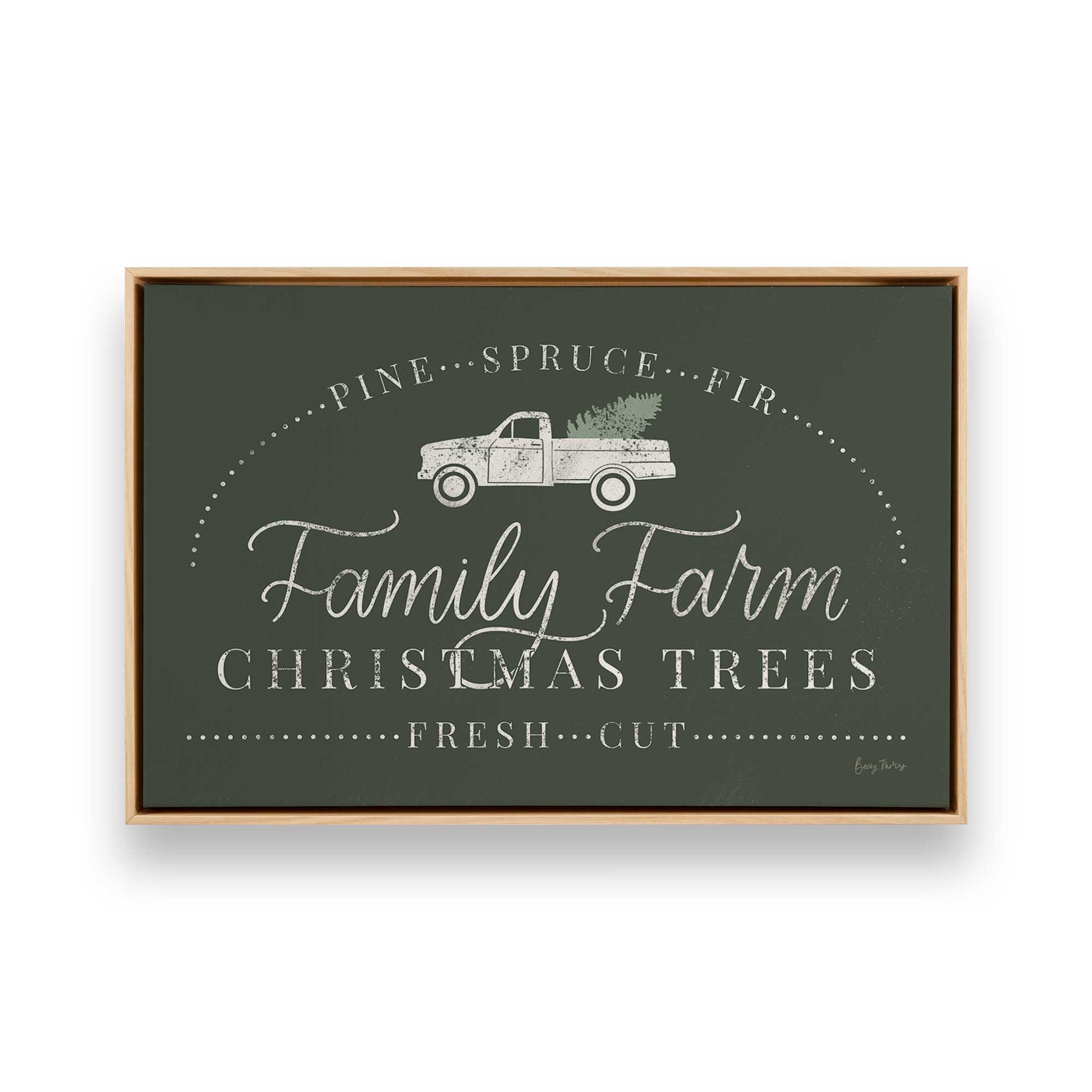 [Color:American Maple], Picture of art in a American Maple frame