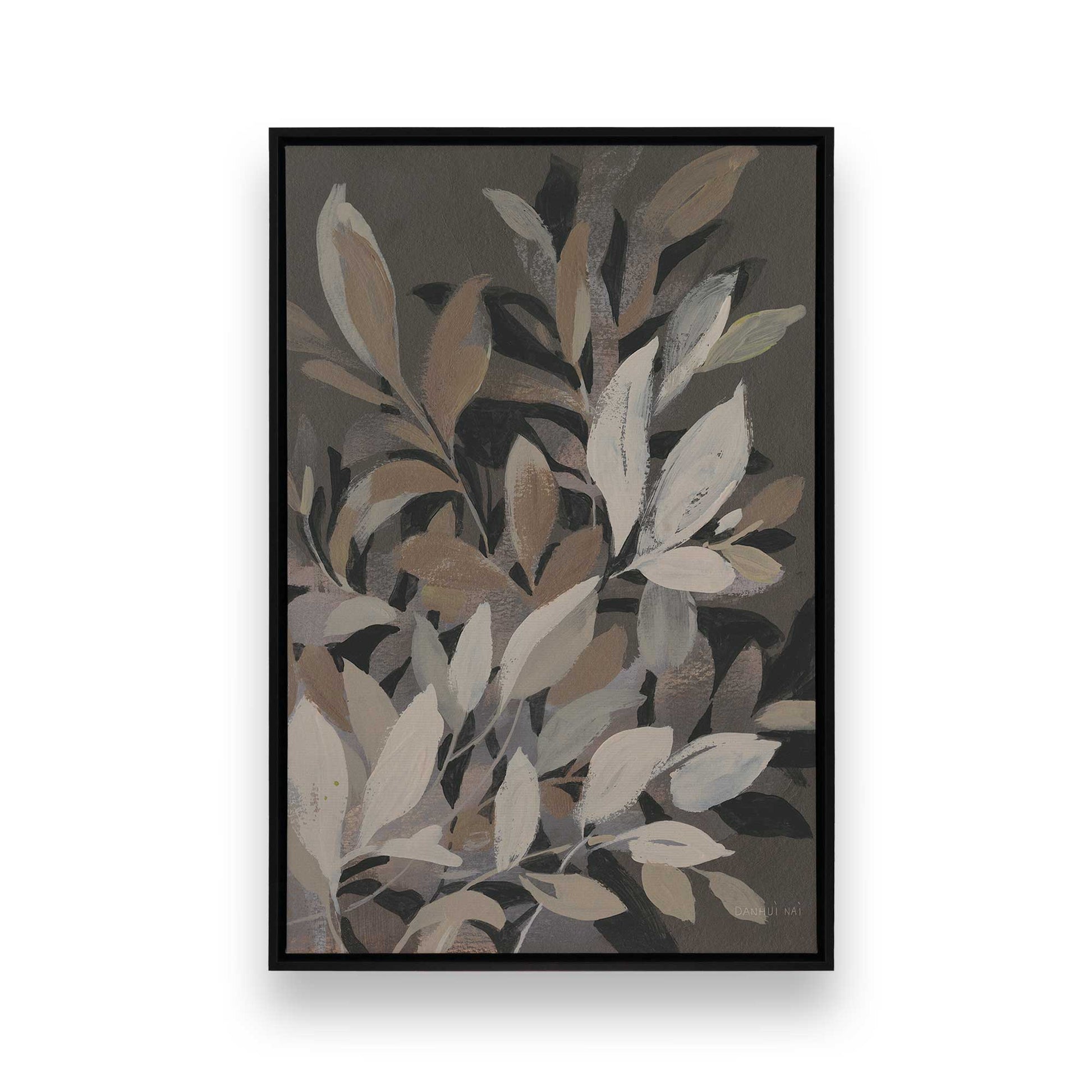 [Color:Satin Black], Picture of art in a Satin Black frame