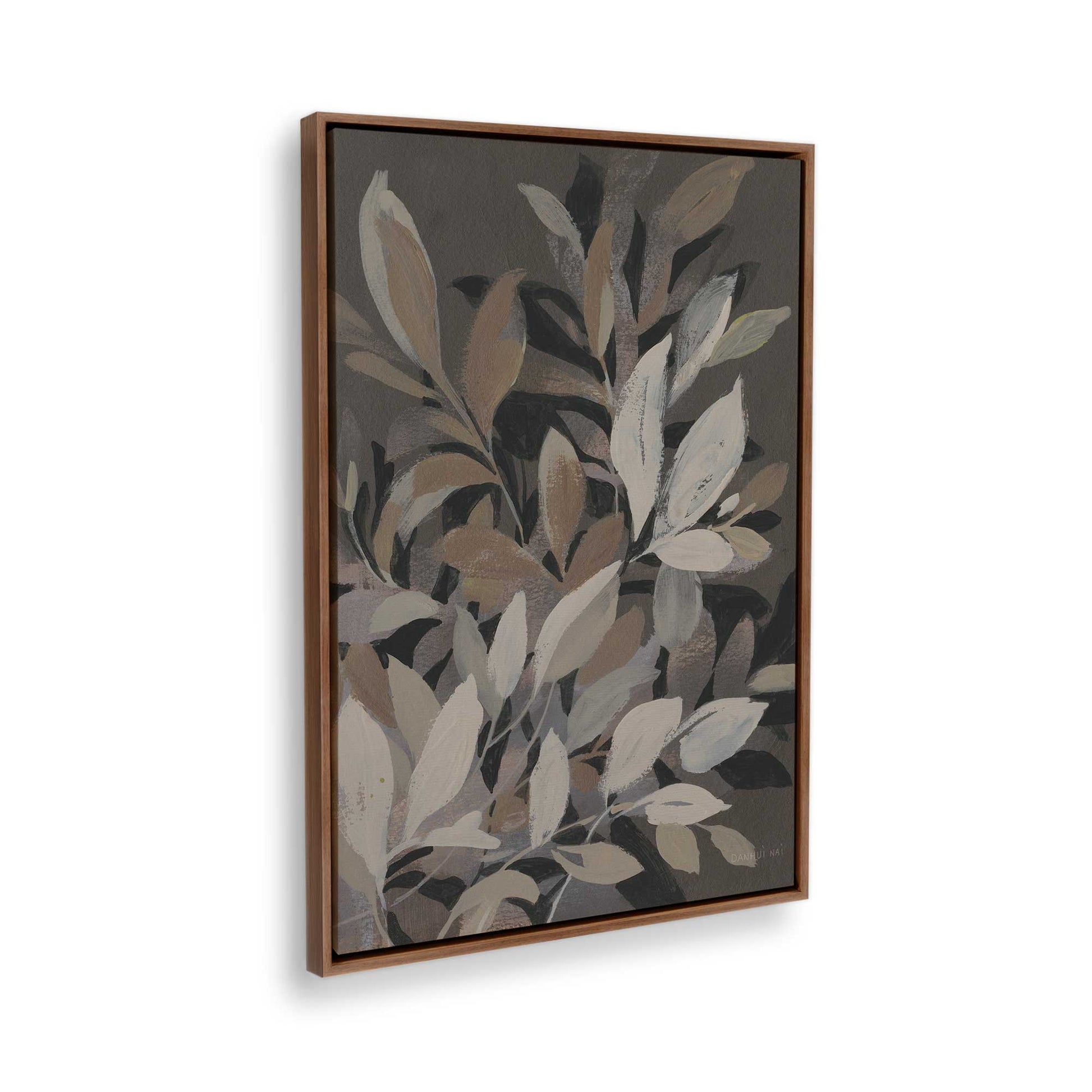 [Color:Walnut], Picture of the corner of the art