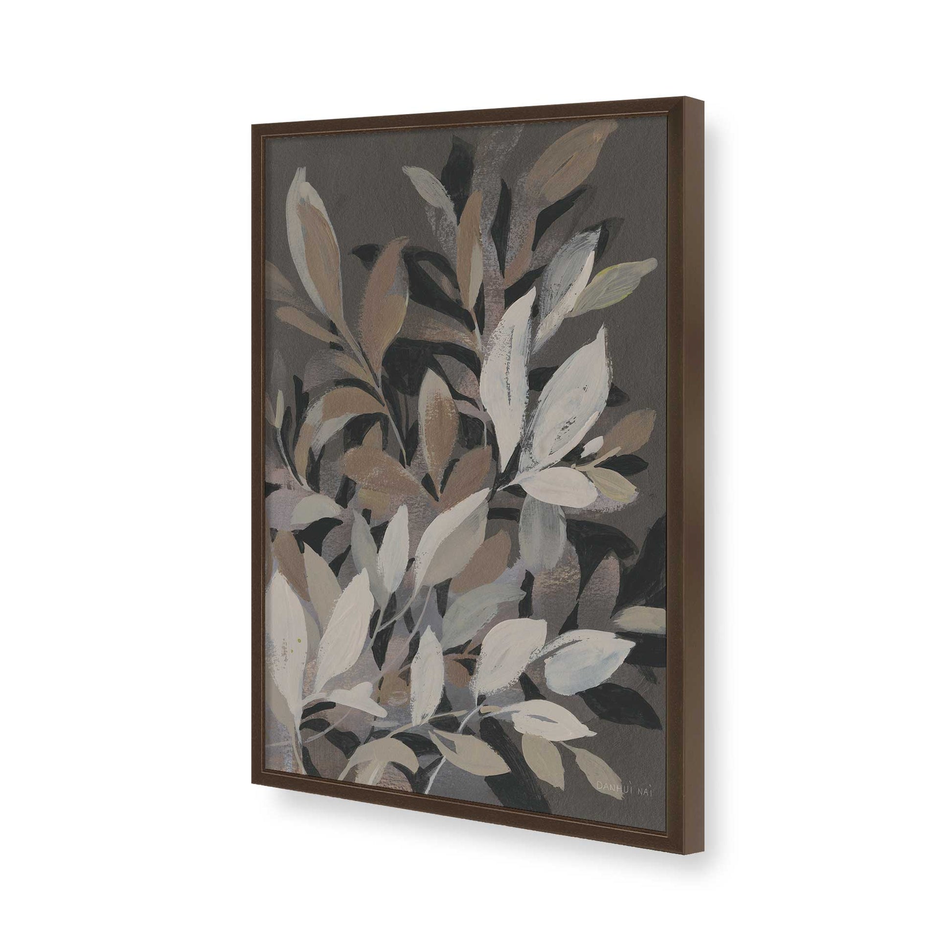 [Color:Belvinder Brown], Picture of art in a Belvinder Brown frame of the corner