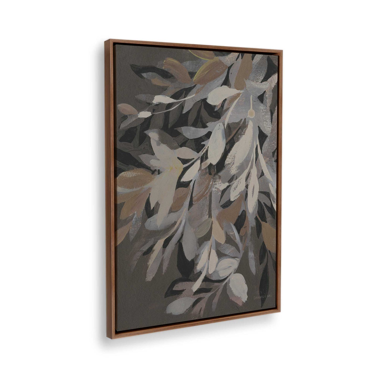 [Color:Walnut], Picture of the corner of the art