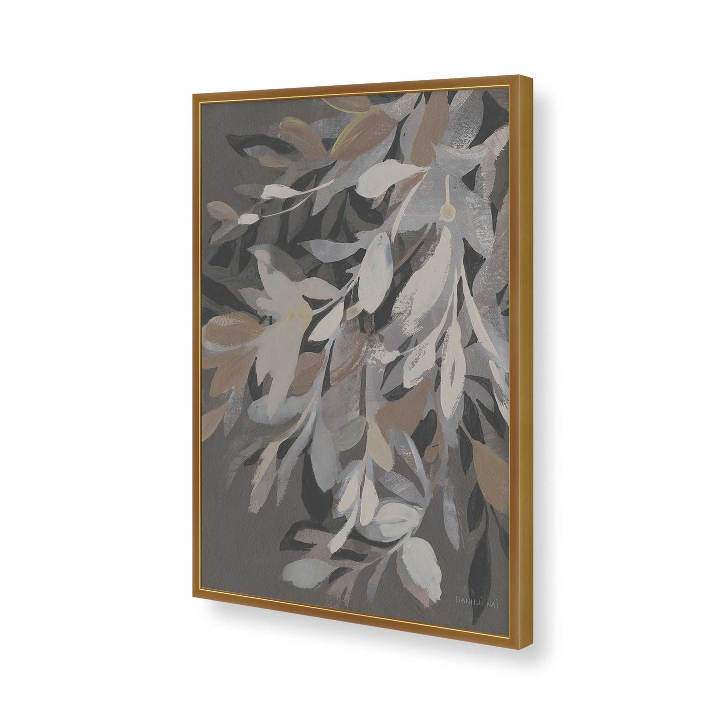 [Color:Polished Gold], Picture of art in a Polished Gold frame of the corner