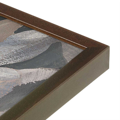 [Color:Belvinder Brown], Picture of art in a Belvinder Brown frame at an angle