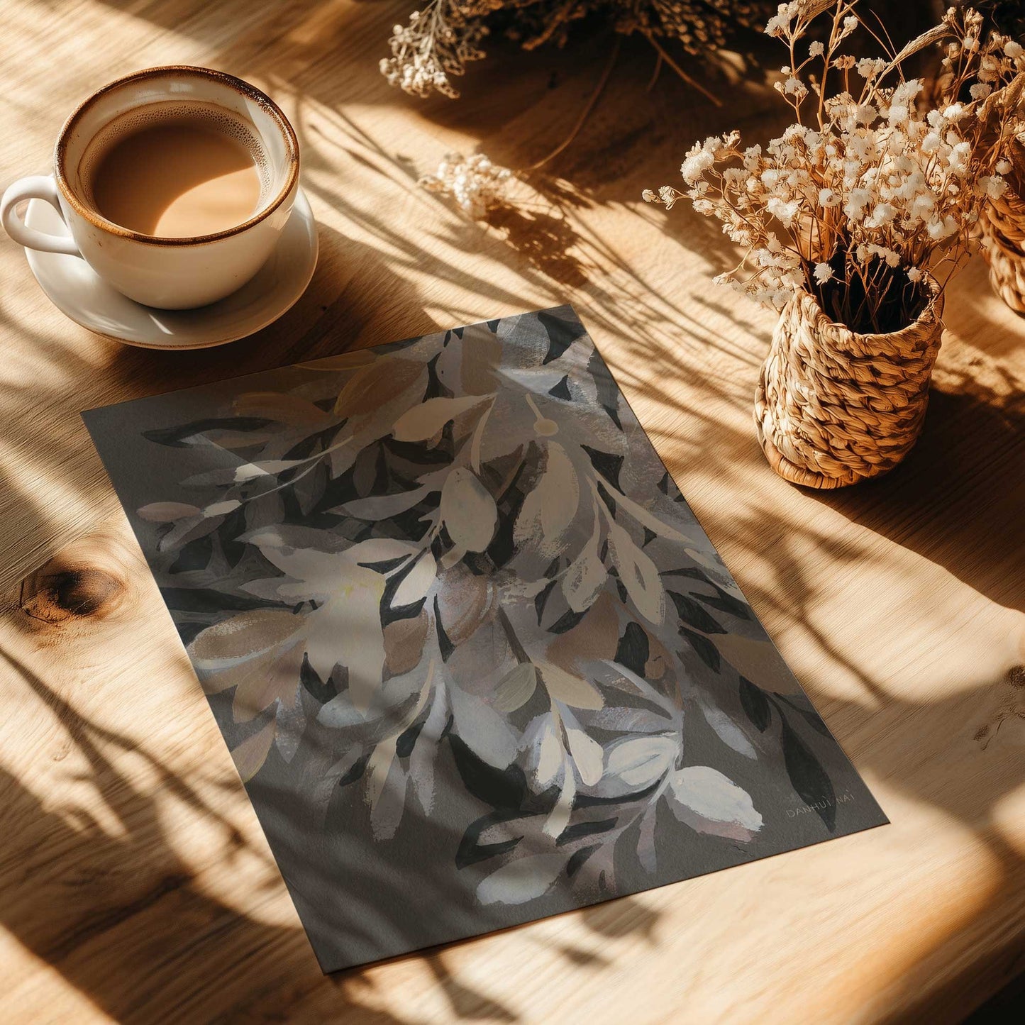 [Color:Rolled Print], Picture of close up of art