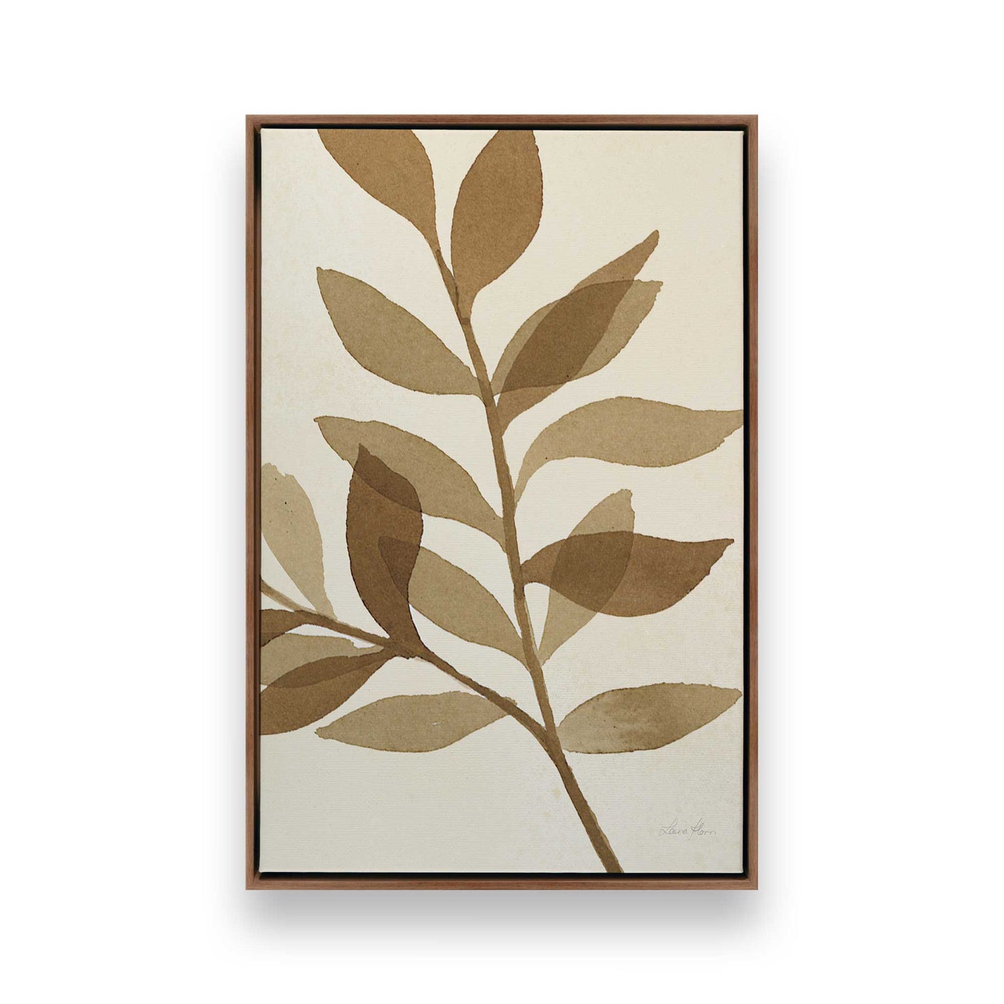 [Color:Walnut], Picture of art in a Walnut frame