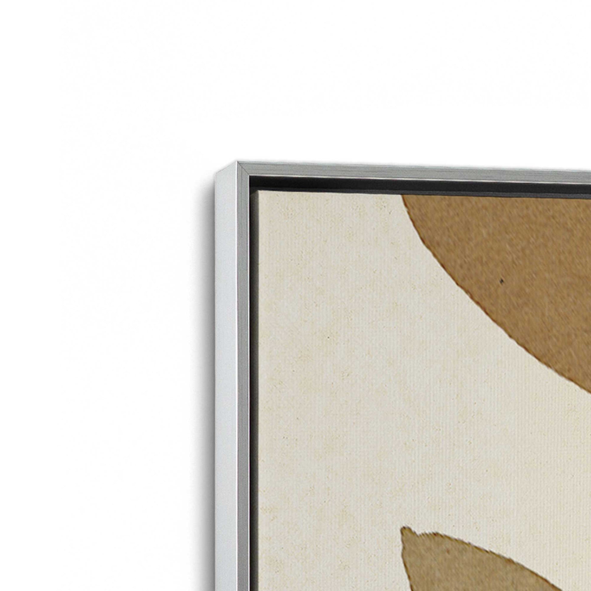 [Color:Polished Chrome], Picture of art in a Polished Chrome frame at an angle