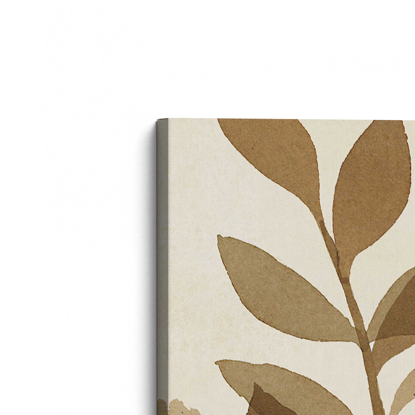 [Color:Stretched Canvas], Picture of the corner of the art