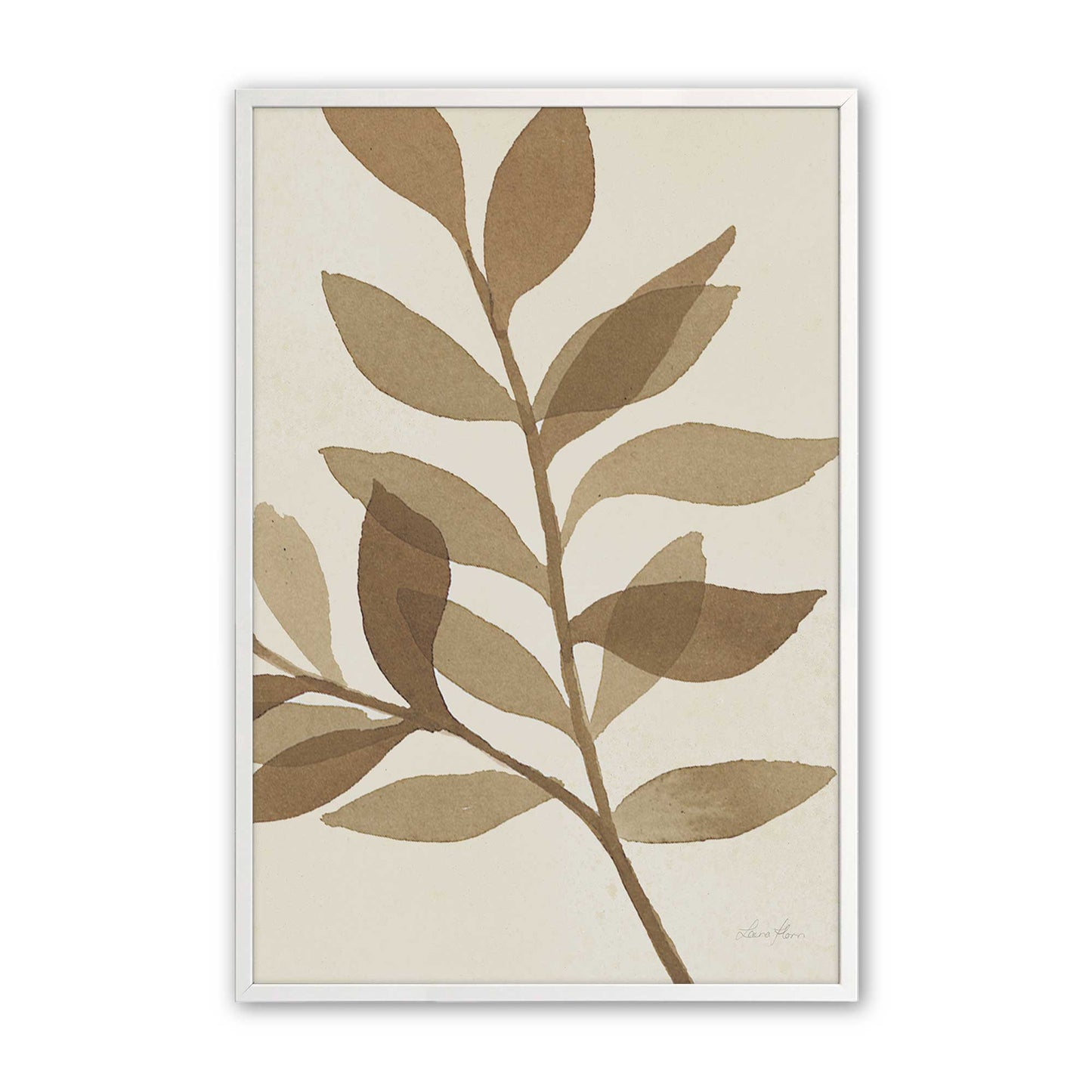 [Color:Opaque White], Picture of art in a Opaque White frame