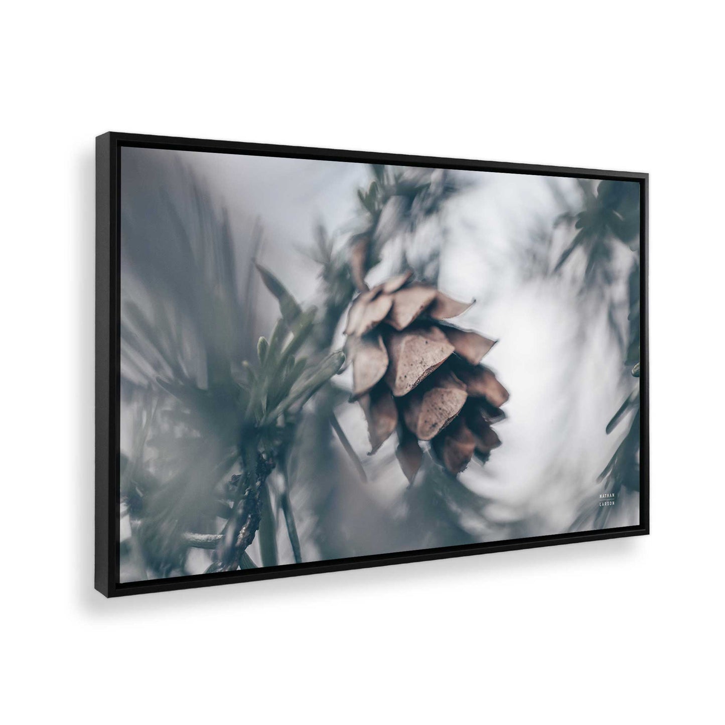 [Color:Satin Black], Picture of the corner of the art