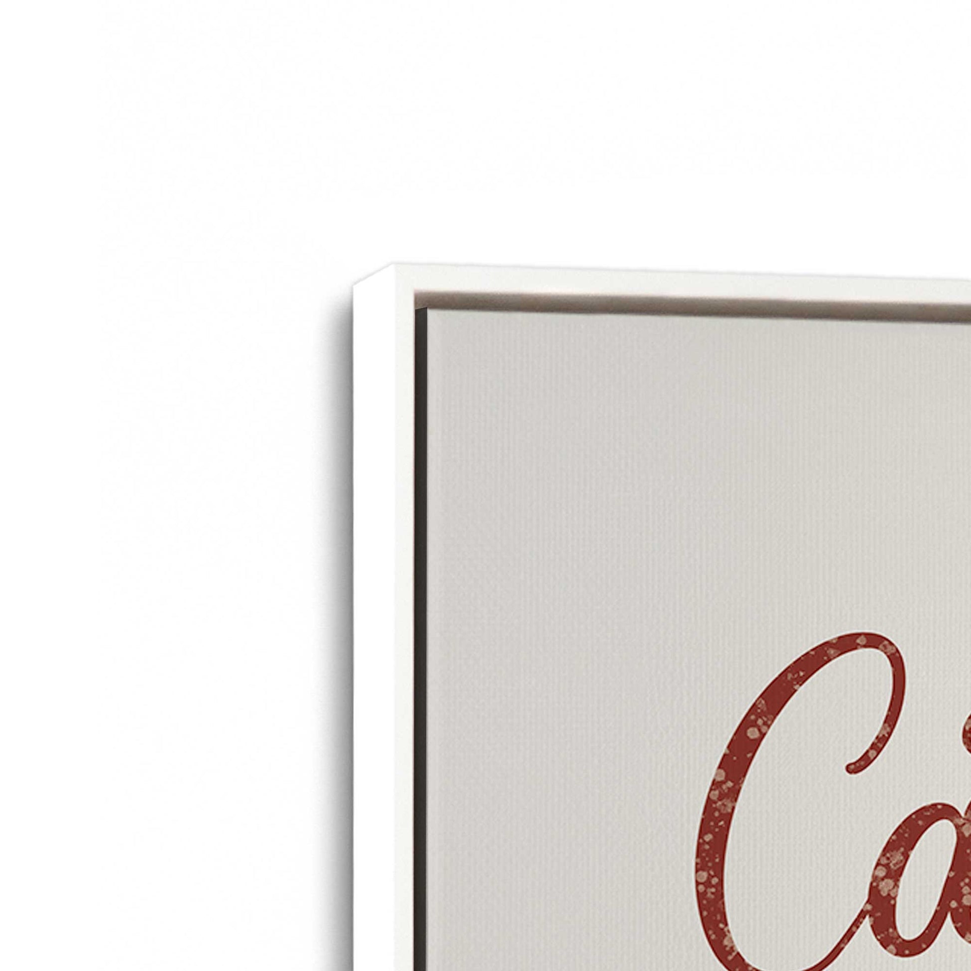 [Color:Opaque White], Picture of art in a White frame at an angle