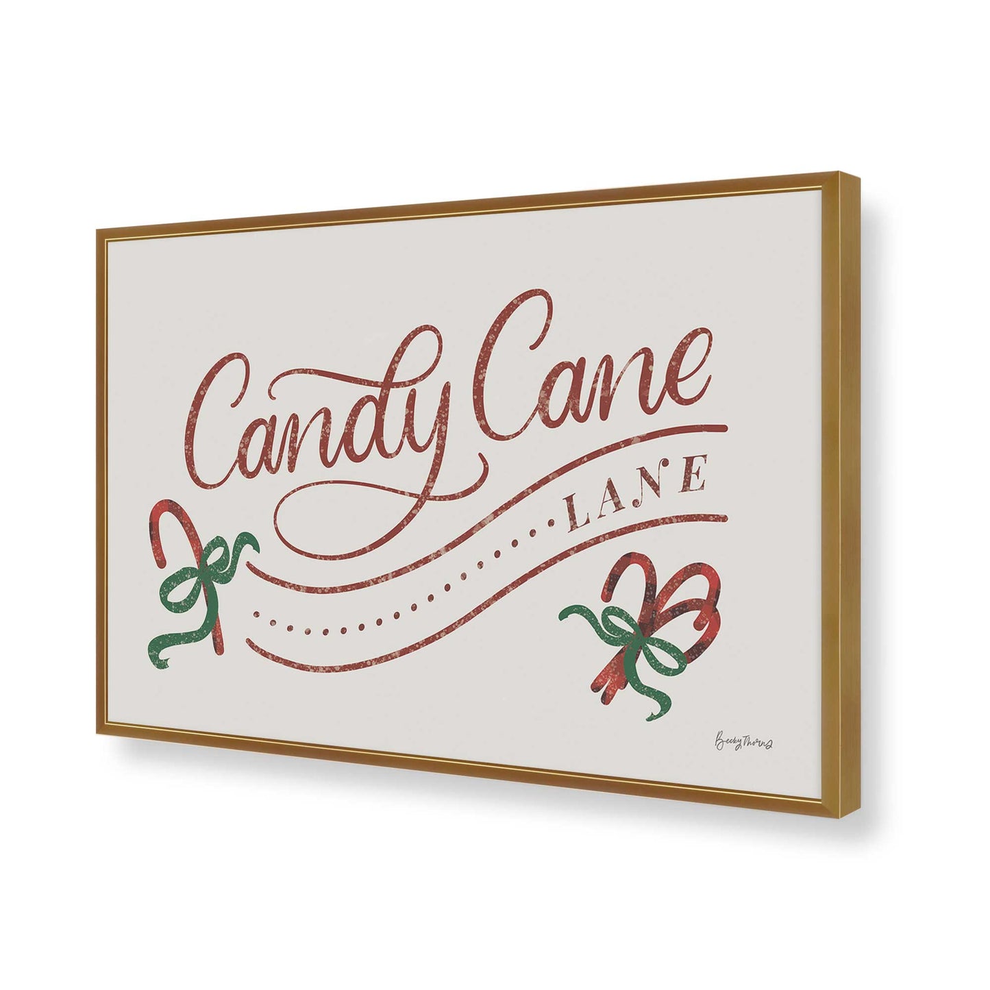 [Color:Polished Gold], Picture of art in a Polished Gold frame of the corner