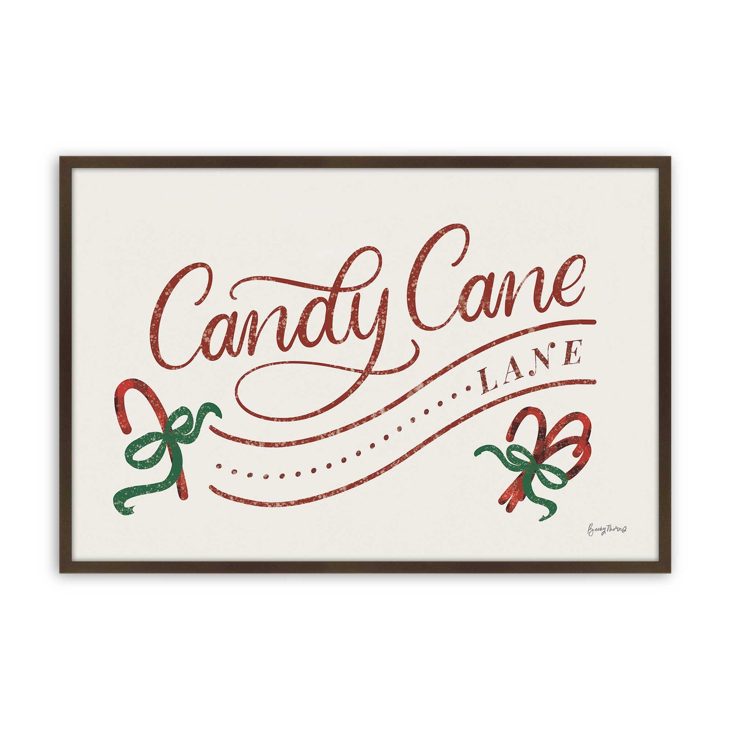 [Color:Belvinder Brown], Picture of art in a Belvinder Brown frame