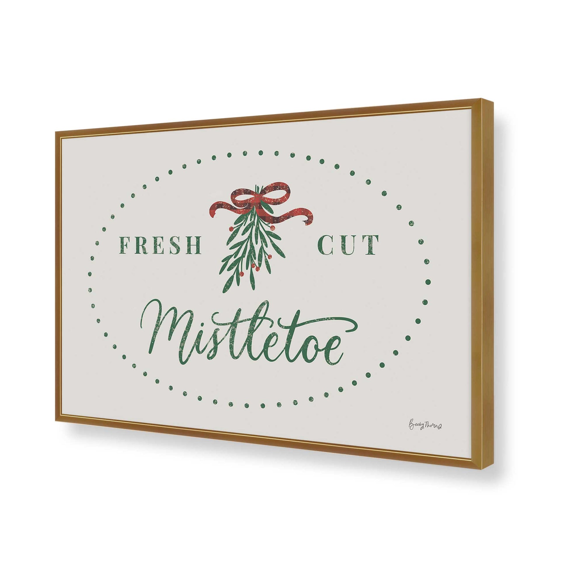 [Color:Polished Gold], Picture of art in a Polished Gold frame of the corner