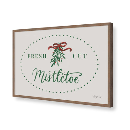 [Color:Walnut], Picture of art in a Walnut frame of the corner