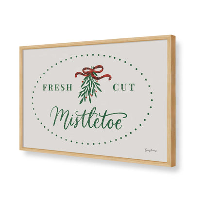 [Color:American Maple], Picture of art in a American Maple frame of the corner