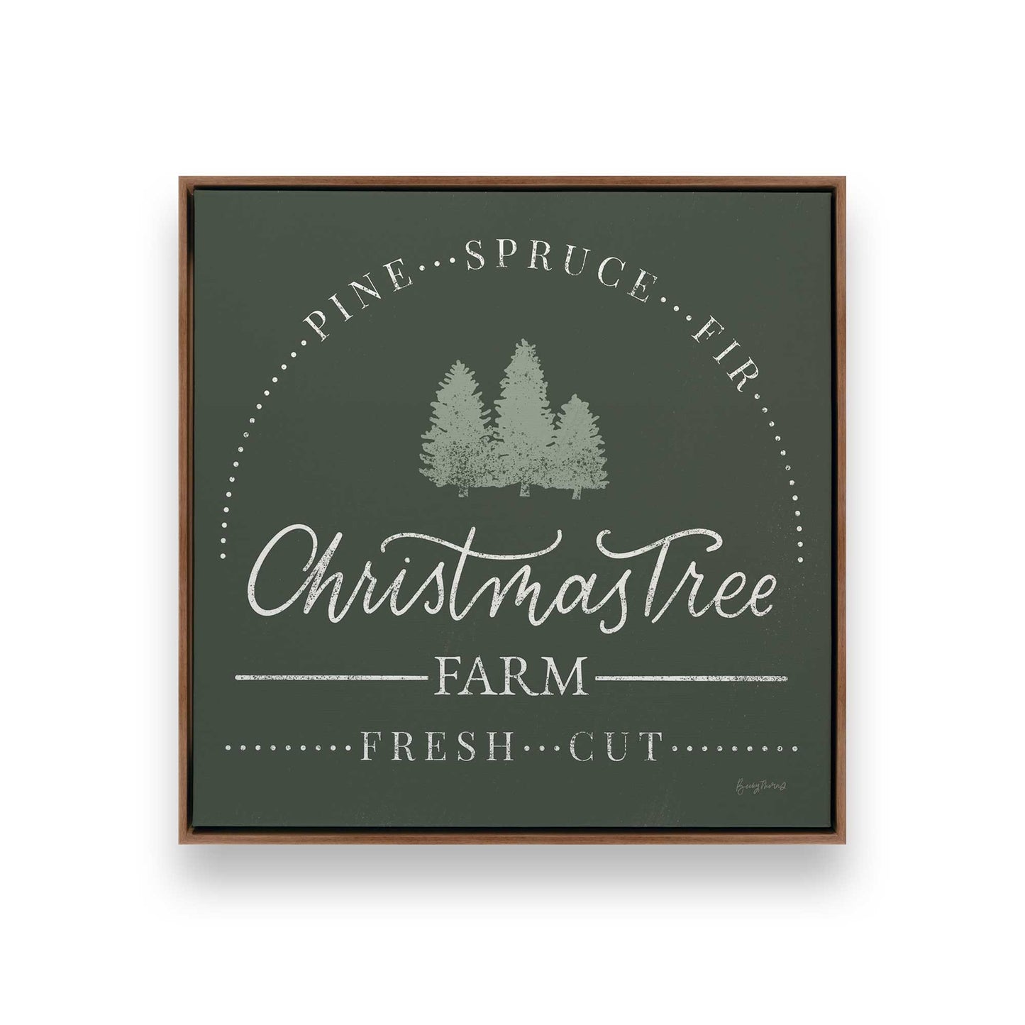 [Color:Walnut], Picture of art in a Walnut frame