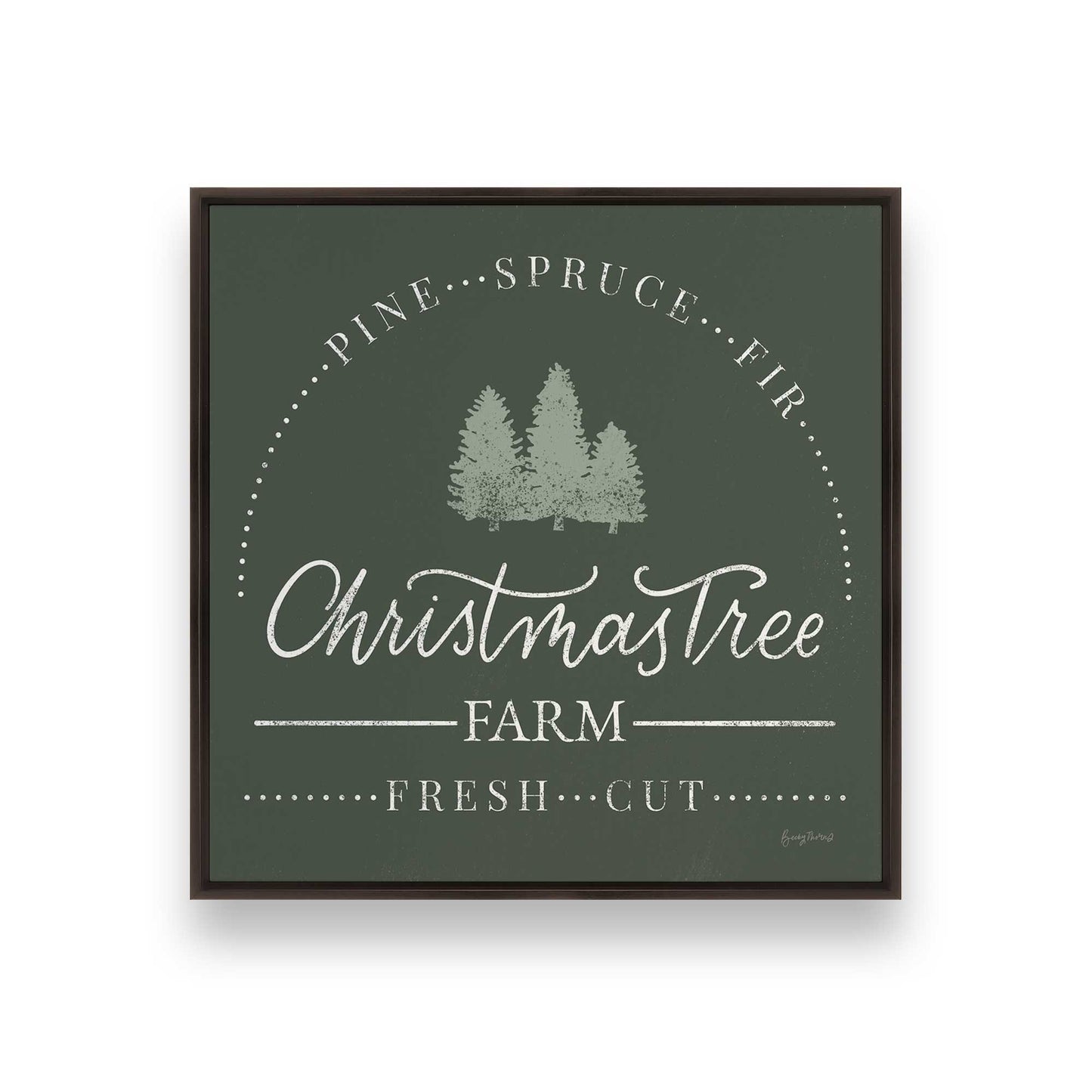 [Color:Espresso], Picture of art in a Espresso frame