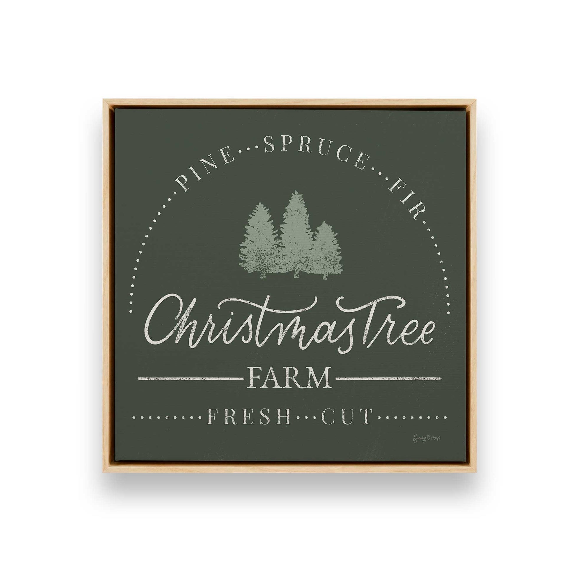 [Color:American Maple], Picture of art in a American Maple frame