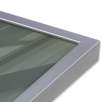 [Color:Polished Chrome], Picture of art in a Polished Chrome frame at an angle