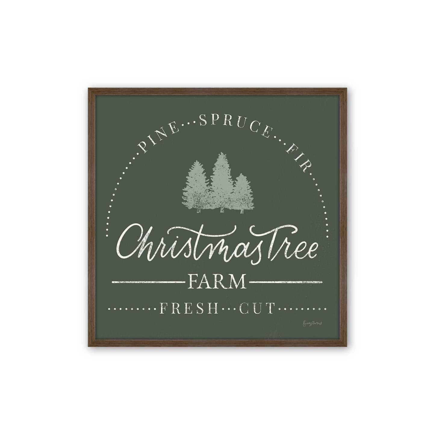 [Color:Walnut], Picture of art in a Walnut frame