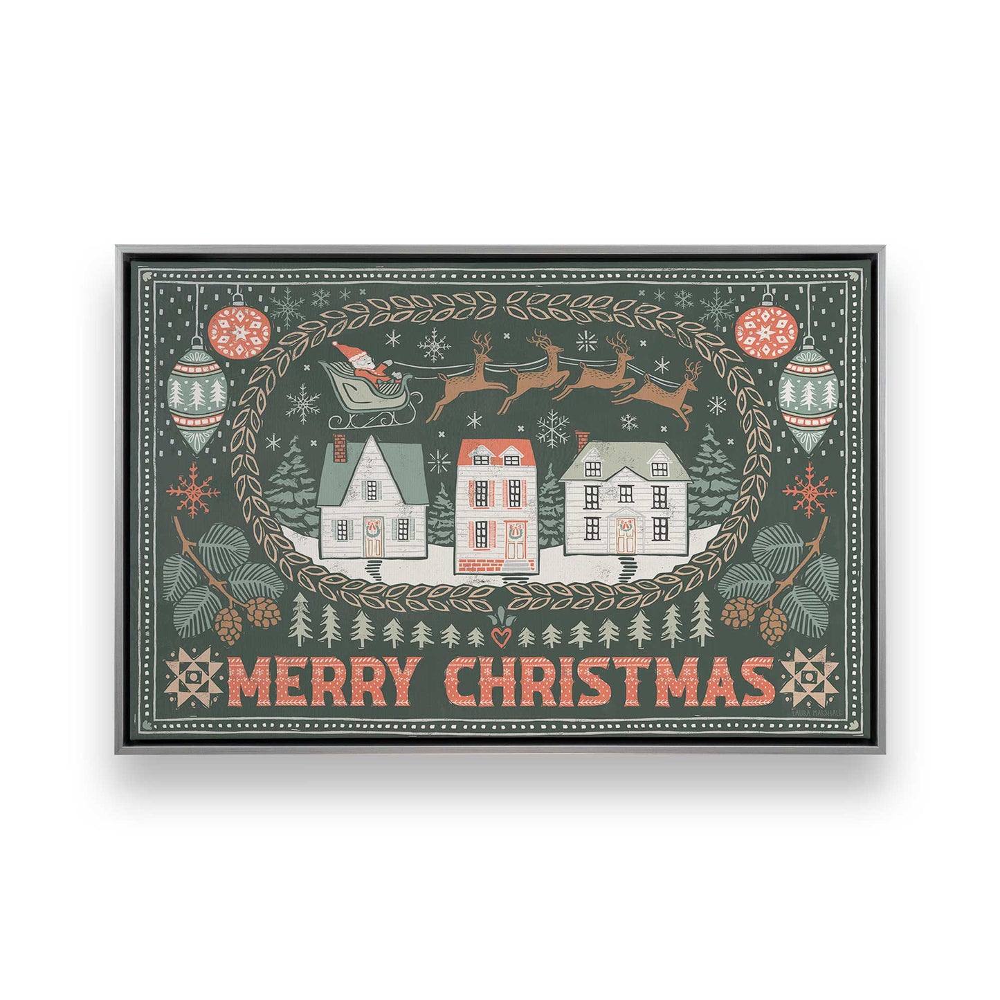 [Color:Polished Chrome], Picture of art in a Polished Chrome frame