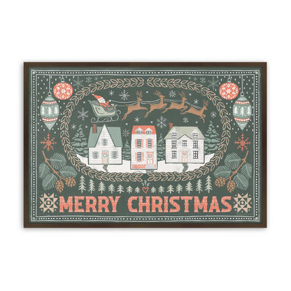 [Color:Belvinder Brown], Picture of art in a Belvinder Brown frame