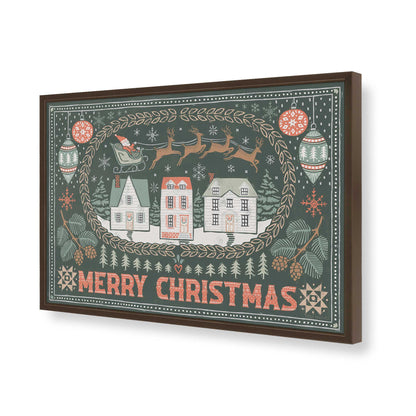 [Color:Belvinder Brown], Picture of art in a Belvinder Brown frame of the corner