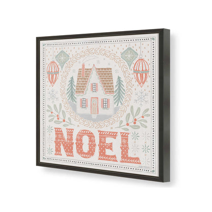 [Color:Satin Black], Picture of art in a Satin Black frame of the corner