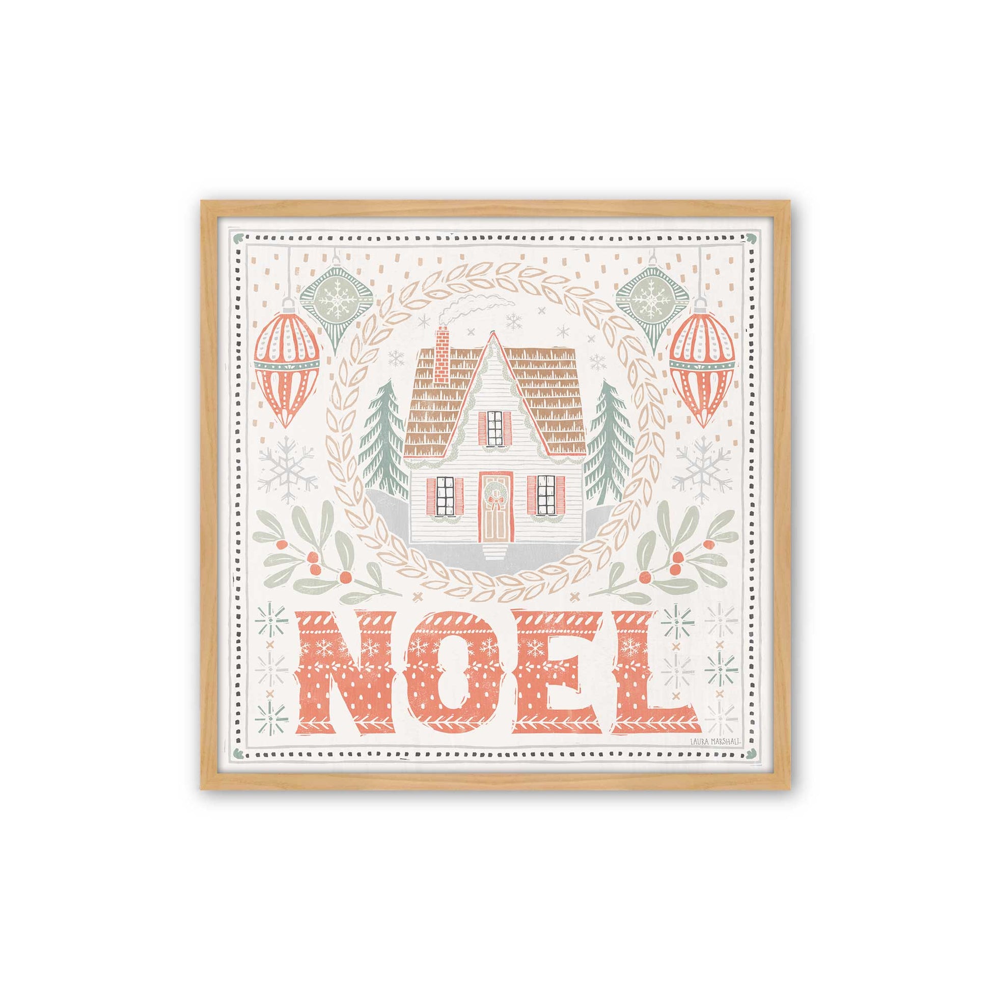 [Color:Espresso], Picture of art in a Espresso frame