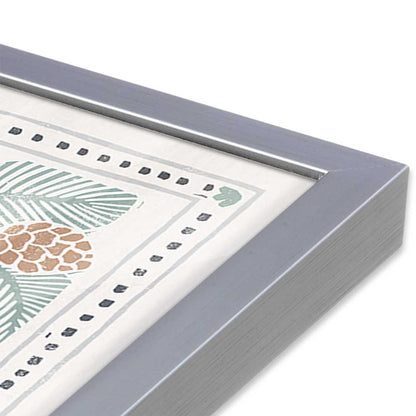 [Color:Polished Chrome], Picture of art in a Polished Chrome frame at an angle