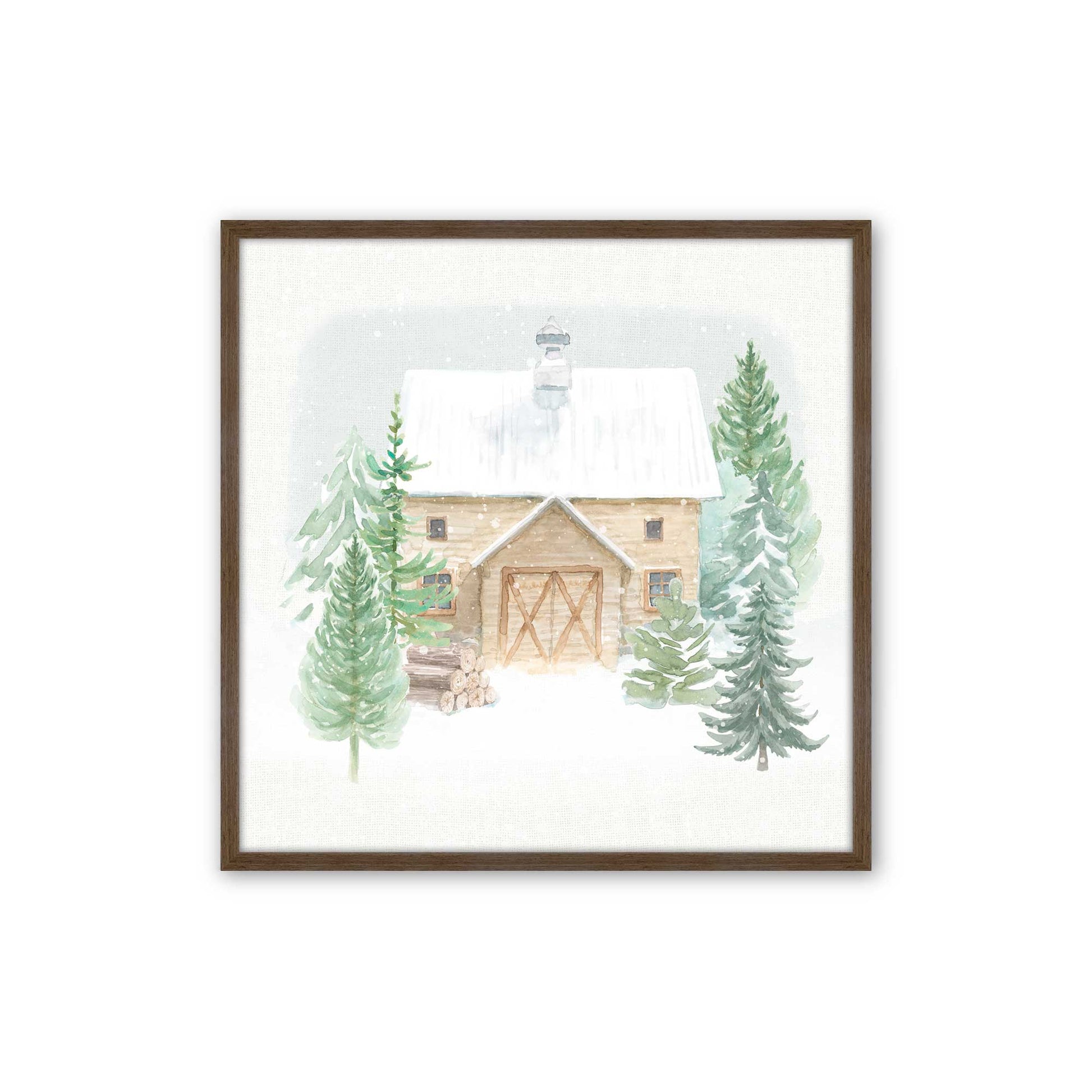 [Color:Walnut], Picture of art in a Walnut frame