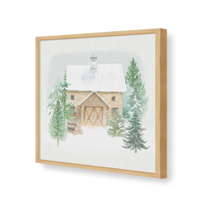 [Color:Espresso], Picture of art in a Espresso frame of the corner