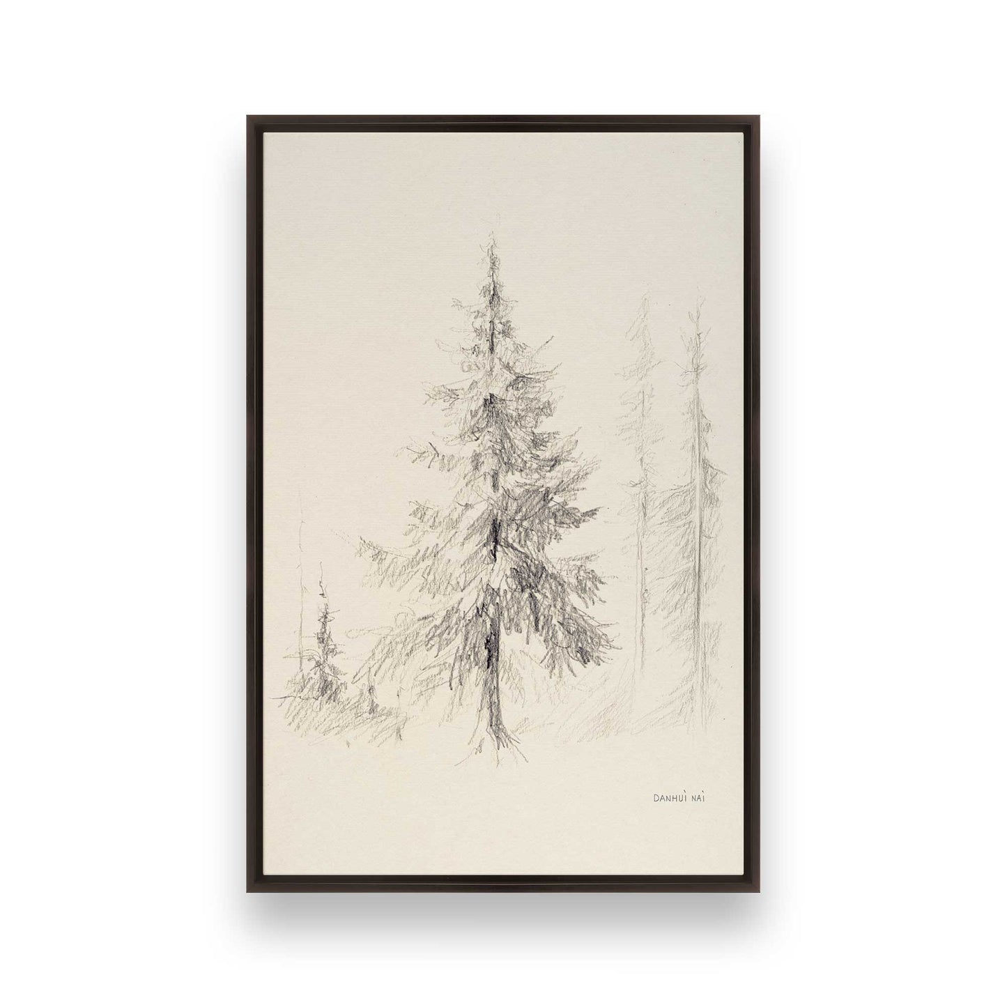 [Color:Espresso], Picture of art in a Espresso frame